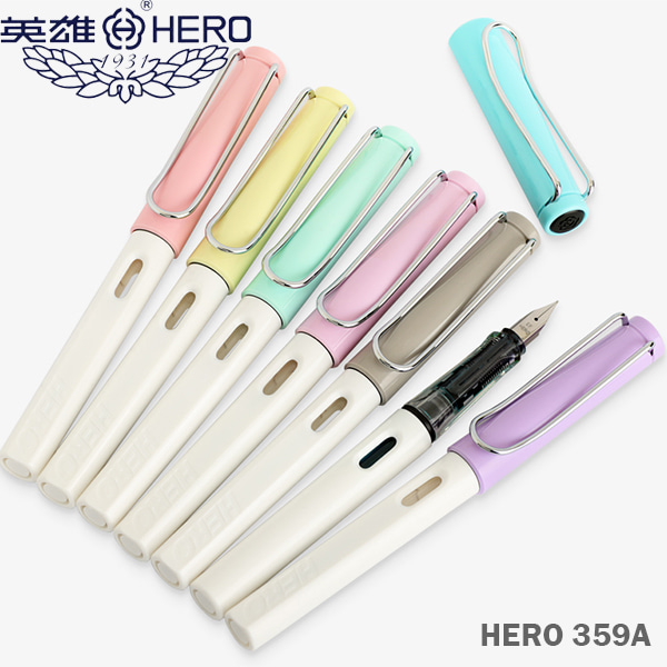 히어로 HERO 359A 만년필/EF/3.4mm전용/레이져각인